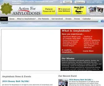 Actionforamyloidosis.org(Action For Amyloidosis) Screenshot