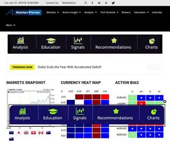 Actionforex.com(Live Forex Analysis) Screenshot