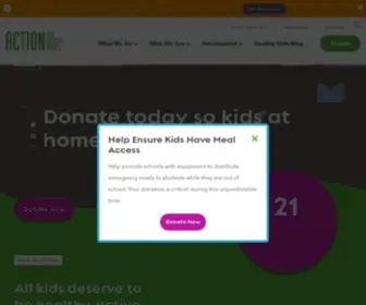 Actionforhealthykids.org(Action for Healthy Kids) Screenshot