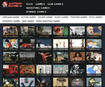 Actiongames.net(Action Games) Screenshot