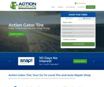 Actiongatortire.com(Action Gator Tire) Screenshot