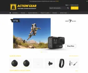 Actiongear.co.za(Action Gear) Screenshot