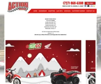 Actionhonda.com(Action Honda is located in Hudson) Screenshot