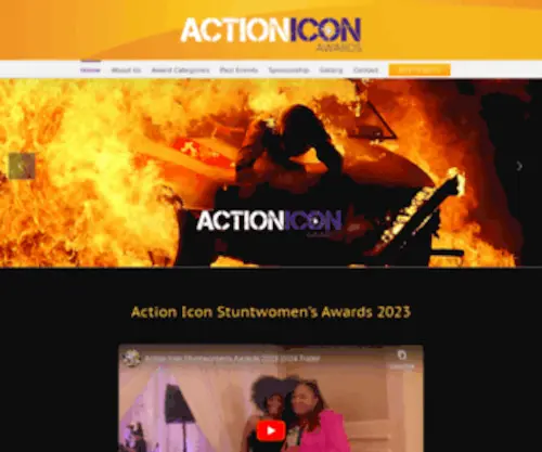 Actioniconawards.com(Diamond in the Raw) Screenshot