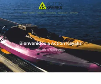 Actionkayaks.cl(Action Kayaks) Screenshot