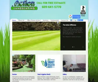 Actionlandscaping.com(Action Landscaping) Screenshot