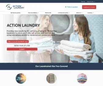 Actionlaundry.com(Action Laundry) Screenshot