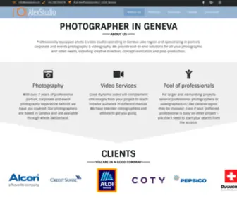 Actionlight.ch(Photographer in Geneva) Screenshot