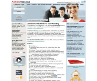 Actionmessage.com(Email) Screenshot