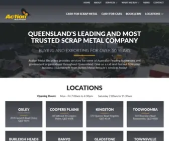 Actionmetal.com.au(Action Metal Recyclers) Screenshot