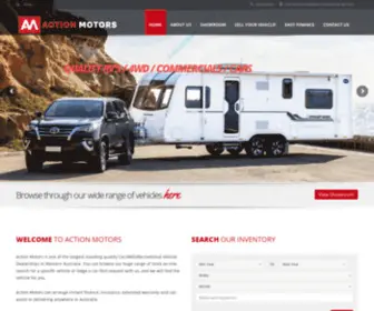 Actionmotors.com.au(Action Motors Perth) Screenshot