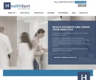 Actiononline.com(Medical Website Design) Screenshot