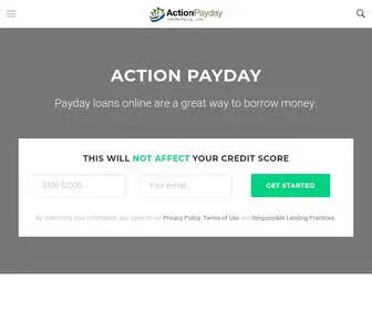 Actionpayday.net(Action Payday) Screenshot