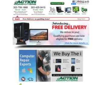 Actionpc.com(Action Computers) Screenshot