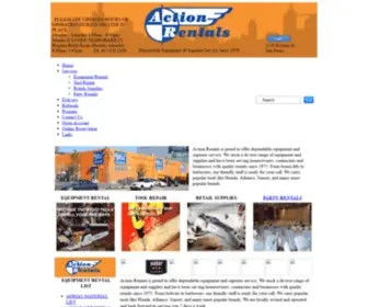 Actionrentalsonline.com(Action Rental) Screenshot