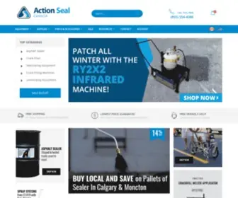 Actionseal.com(Action Seal Home) Screenshot