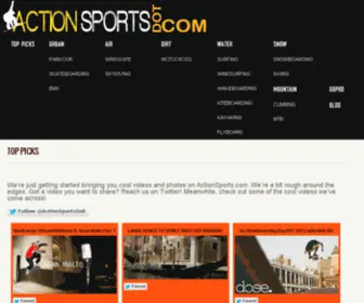 Actionsports.com(IIS7) Screenshot