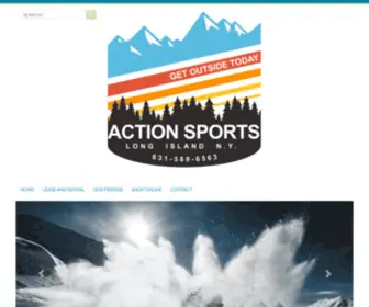 Actionsportsny.com(Action Sports) Screenshot