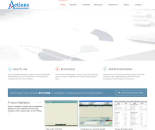 Actionstech.com(炬芯科技) Screenshot