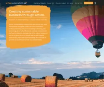 Actionsustainability.com(Sustainable Business) Screenshot