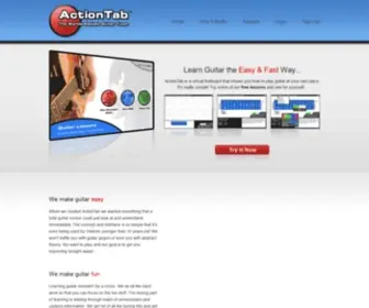 Actiontab.com(Learn How To Play Guitar) Screenshot