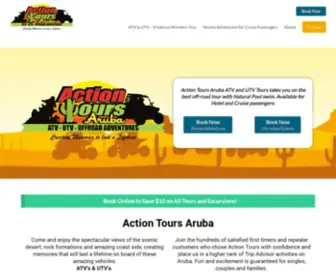 Actiontoursaruba.com(Action Tours Aruba) Screenshot