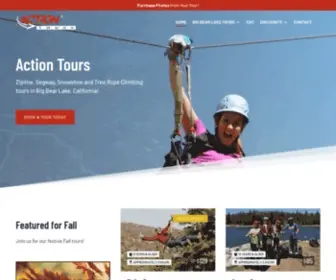 Actiontourscalifornia.com(Action Tours) Screenshot