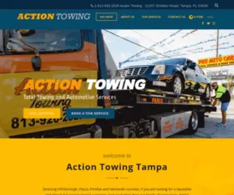 Actiontowingtampa.com(Action Towing) Screenshot