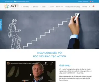 Actiontraining.com.vn(Học viện đào tào Action) Screenshot