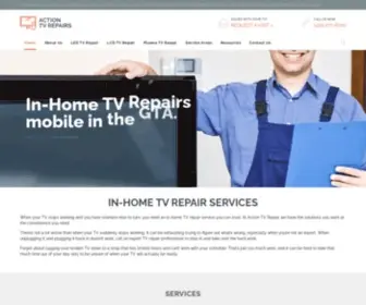 Actiontvrepairs.com(Action TV Repairs) Screenshot