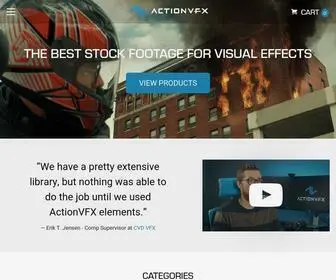 ActionvFx.com(The Best Stock Footage for Visual Effects) Screenshot