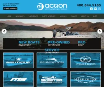 Actionwatersportsaz.com(Action Water Sports) Screenshot