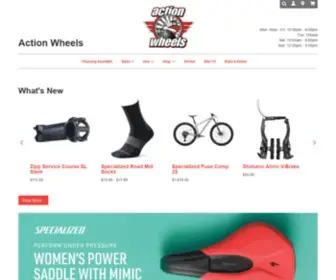 Actionwheels.com(Action Wheels Bike Shop) Screenshot