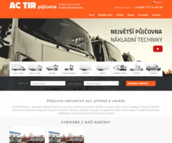 ActirpujCovna.cz(Nákladní vozy) Screenshot