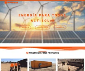 Actisolar.cl(Otro sitio de WordPress) Screenshot