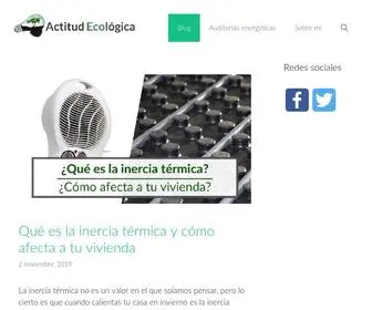 Actitudecologica.com(Actitud ecol) Screenshot