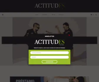 Actitudes.mx(Revista Actitudes y Valores) Screenshot