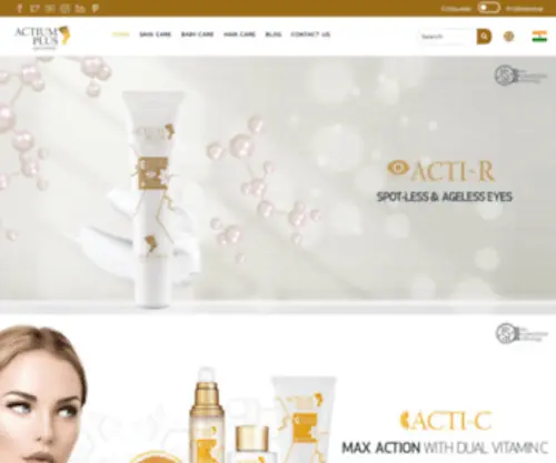 Actium-Plus.com(Actium Plus) Screenshot