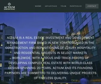 Actium.com(ACTIUM DEVELOPMENT) Screenshot