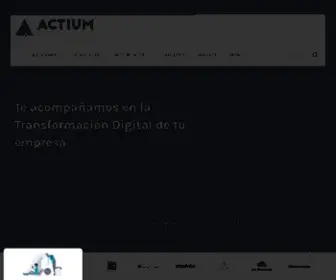 Actiumdigital.es(ACTIUM Digital) Screenshot