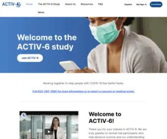 Activ6Study.org(6 Study) Screenshot