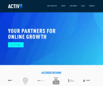 Activ8.online(Online Marketplace Agency) Screenshot