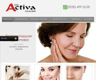 Activaestetik.com.tr(Activa Güzellik Kozmetik) Screenshot