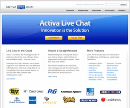 Activalive.com(Engagement Marketing Tools) Screenshot