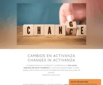 Activanza.com(Benidorm) Screenshot