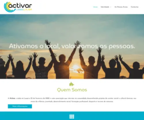 Activar.org(Associação de Cooperação da Lousã) Screenshot
