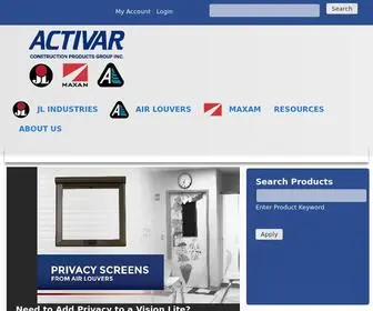 ActivarcPg.com(Activar Construction Products Group) Screenshot