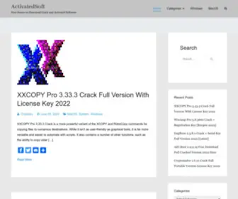 Activatedsoft.com(ActivatedSoft) Screenshot