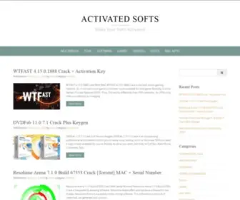 Activatedsofts.com(Activated Softs) Screenshot