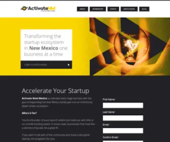 Activatenm.com(Activate New Mexico) Screenshot